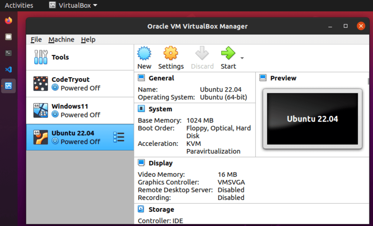 Running VirtualBox inside Ubuntu
