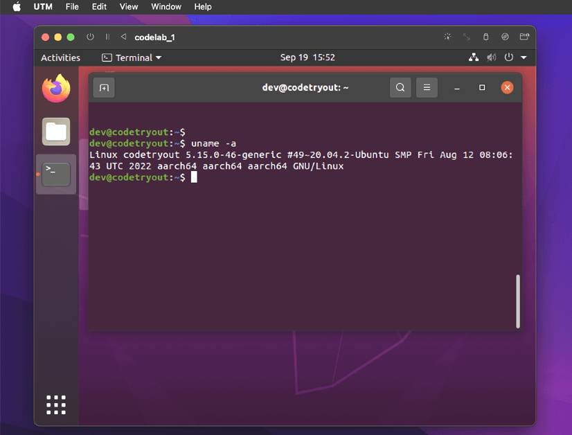 ubuntu vm mac m1