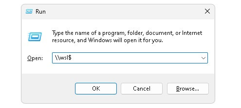 \\wsl$ mapping wsl drives from Windows